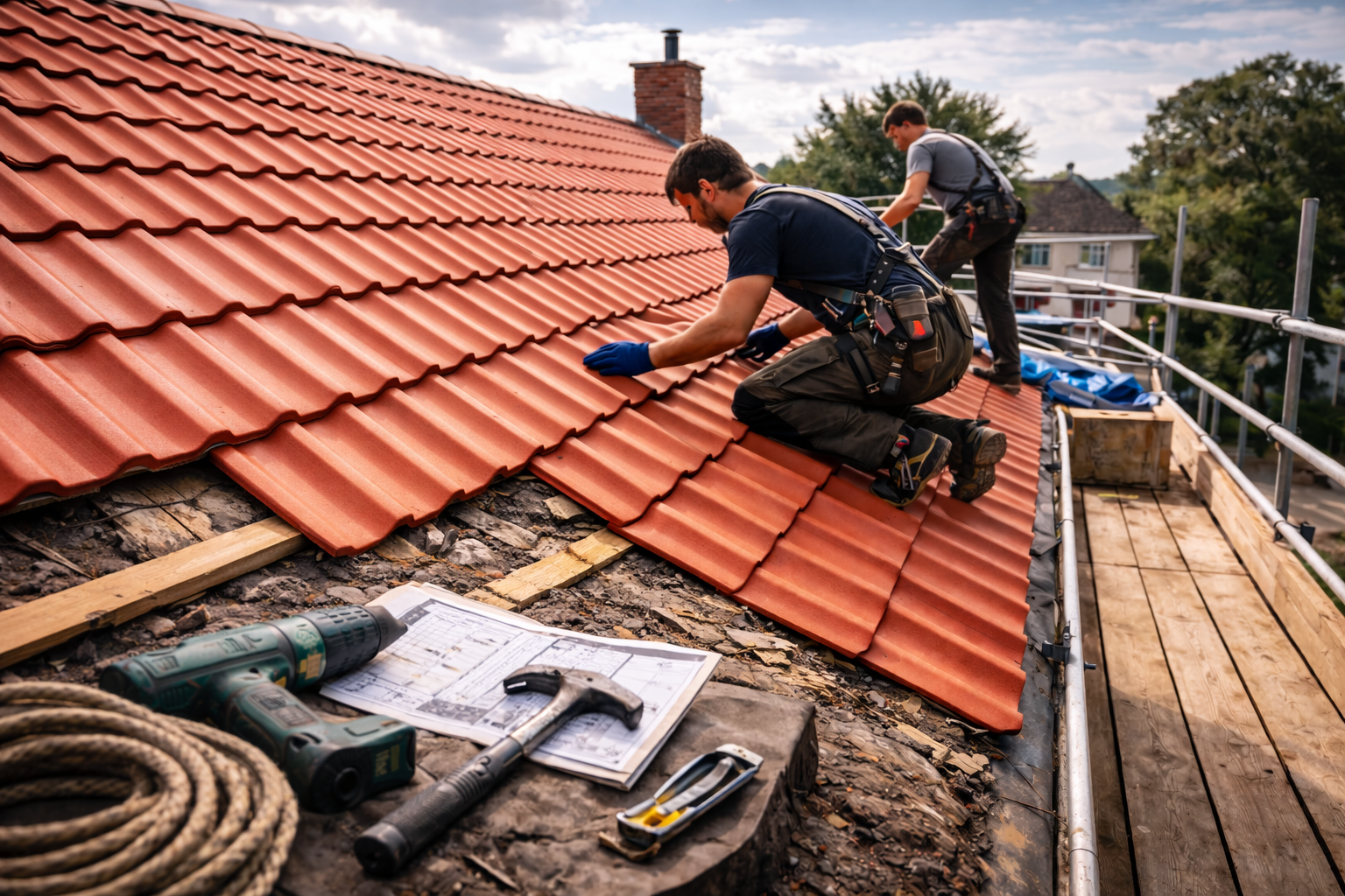 Dansk Tagbyg: Din partner, når taget trænger til fornyelse