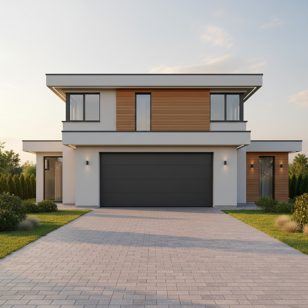 Sådan vælger du den rigtige garageport til dit hus